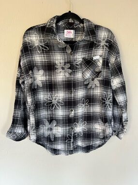 Old Navy floral print ruffle midi dress Size Large 10-12  (1601)